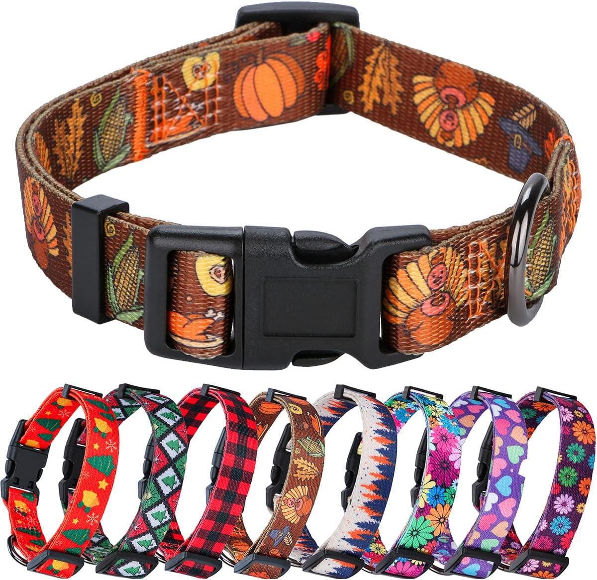 American Flag Dog Collar Independence Day Fourth of July the Great America Dog Collars Small