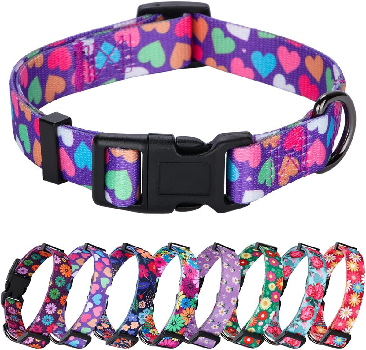 American Flag Dog Collar Independence Day Fourth of July the Great America Dog Collars Small
