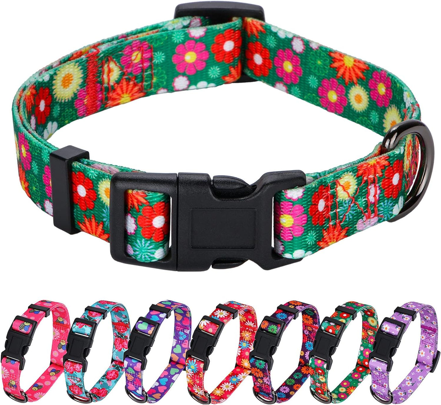 American Flag Dog Collar Independence Day Fourth of July the Great America Dog Collars Small
