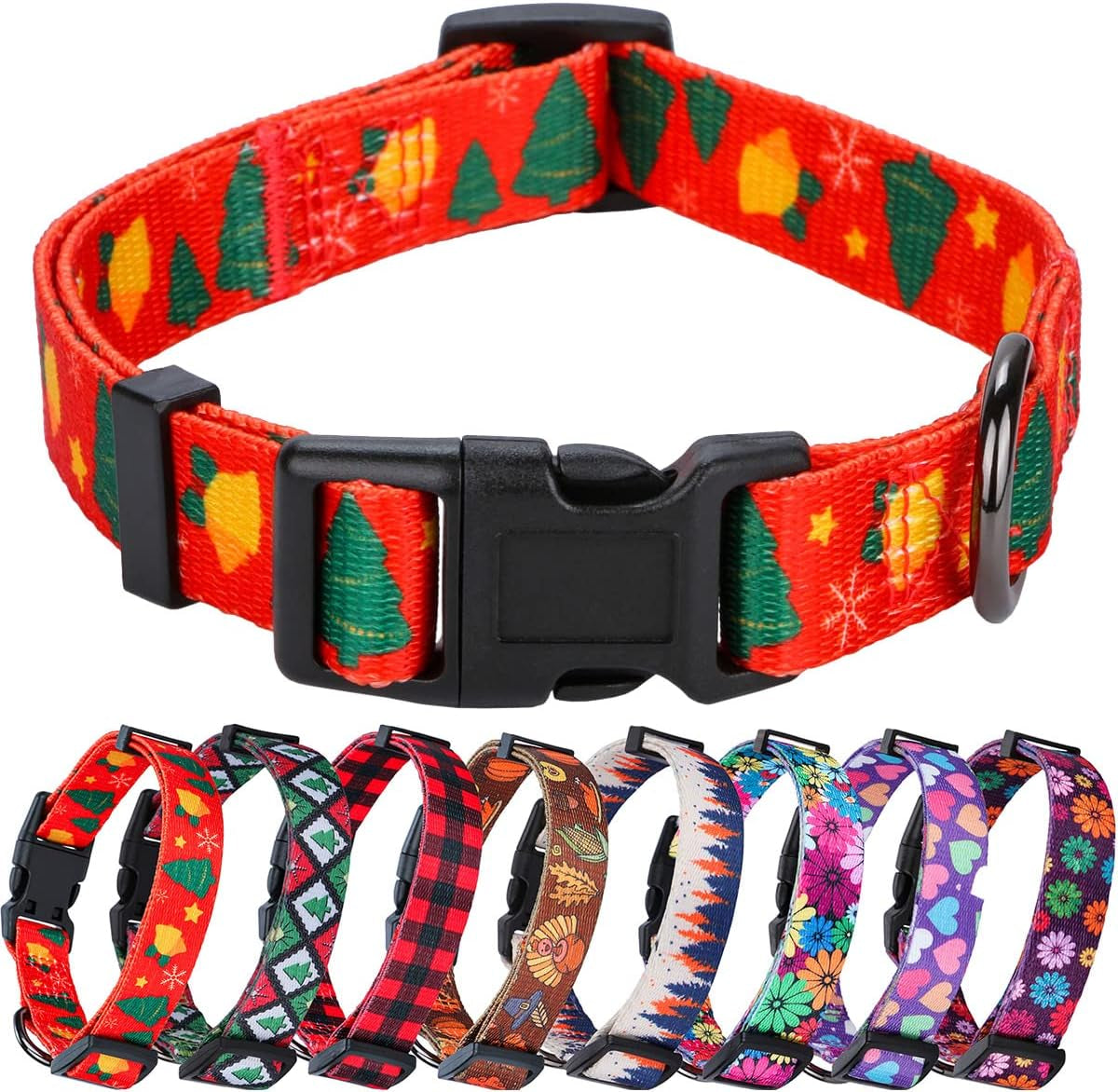 American Flag Dog Collar Independence Day Fourth of July the Great America Dog Collars Small