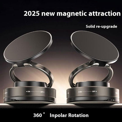 360 Rotating Magnetic Phone Mount for Vehicles and Surfaces - Compatible with iPhone and Android