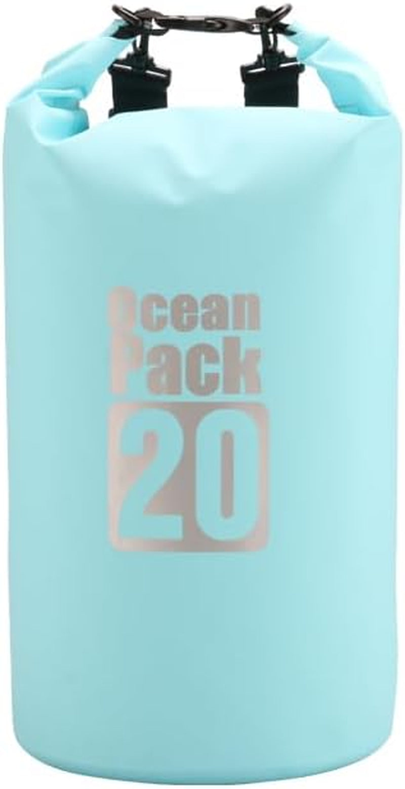 Floating Waterproof Dry Sack - Available in 2L, 5L, 10L, 20L, and 30L for Boating, Kayaking, Hiking, Snowboarding, Camping, Rafting, Fishing, and Backpacking