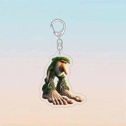 Meme Funny Italian Brain Rot Tralalero Tralala Tung Tung Tung Sahur Brr Brr Patapim Animals Acrylic Keychains Gift DIY Pendant