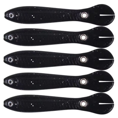 5Pcs Fishing Soft Lure Plastic Baits 2G/6G Bionic Fishing Bait Outdoor Fishing Supplies Soft Bait Fake Bait