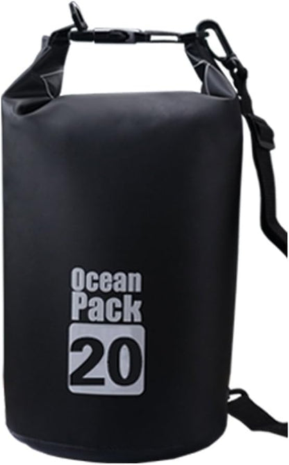 Floating Waterproof Dry Sack - Available in 2L, 5L, 10L, 20L, and 30L for Boating, Kayaking, Hiking, Snowboarding, Camping, Rafting, Fishing, and Backpacking