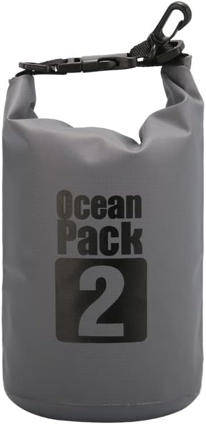 Floating Waterproof Dry Sack - Available in 2L, 5L, 10L, 20L, and 30L for Boating, Kayaking, Hiking, Snowboarding, Camping, Rafting, Fishing, and Backpacking