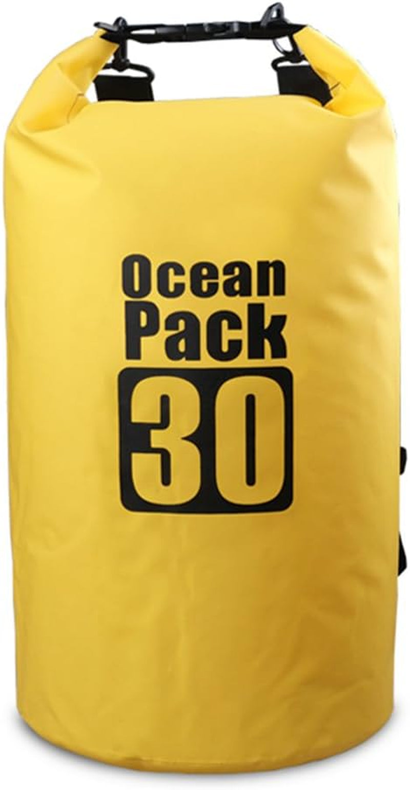 Floating Waterproof Dry Sack - Available in 2L, 5L, 10L, 20L, and 30L for Boating, Kayaking, Hiking, Snowboarding, Camping, Rafting, Fishing, and Backpacking