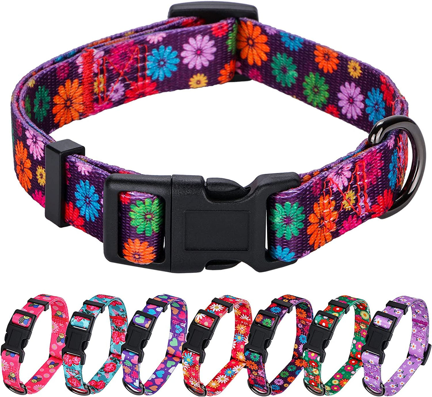 American Flag Dog Collar Independence Day Fourth of July the Great America Dog Collars Small