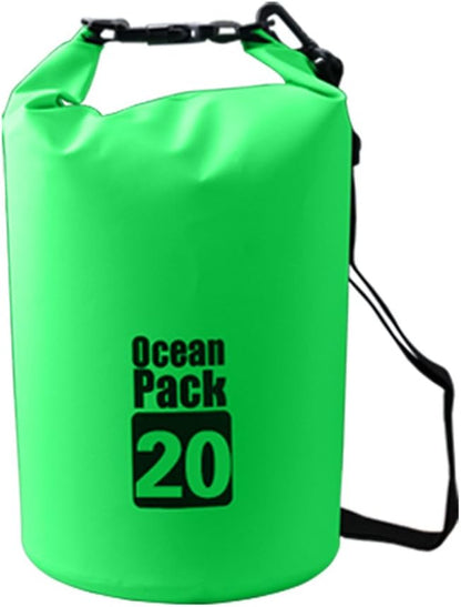 Floating Waterproof Dry Sack - Available in 2L, 5L, 10L, 20L, and 30L for Boating, Kayaking, Hiking, Snowboarding, Camping, Rafting, Fishing, and Backpacking