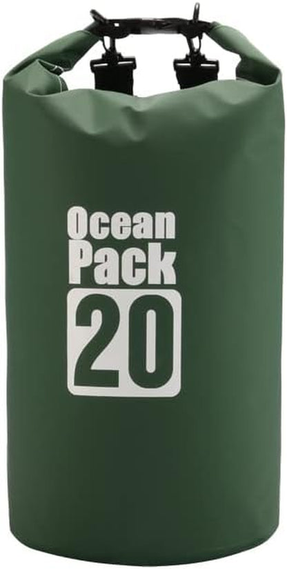 Floating Waterproof Dry Sack - Available in 2L, 5L, 10L, 20L, and 30L for Boating, Kayaking, Hiking, Snowboarding, Camping, Rafting, Fishing, and Backpacking