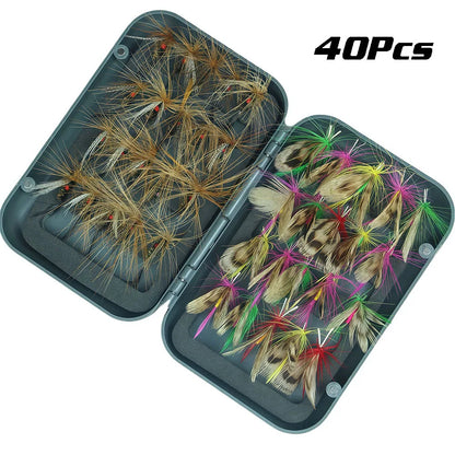 Santaking Fly Fishing Lure Flies with Sharp Hooks Flies Lifelike Design for Fly Bass Trout Pike Freshwater Fishing