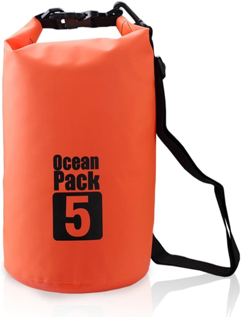 Floating Waterproof Dry Sack - Available in 2L, 5L, 10L, 20L, and 30L for Boating, Kayaking, Hiking, Snowboarding, Camping, Rafting, Fishing, and Backpacking