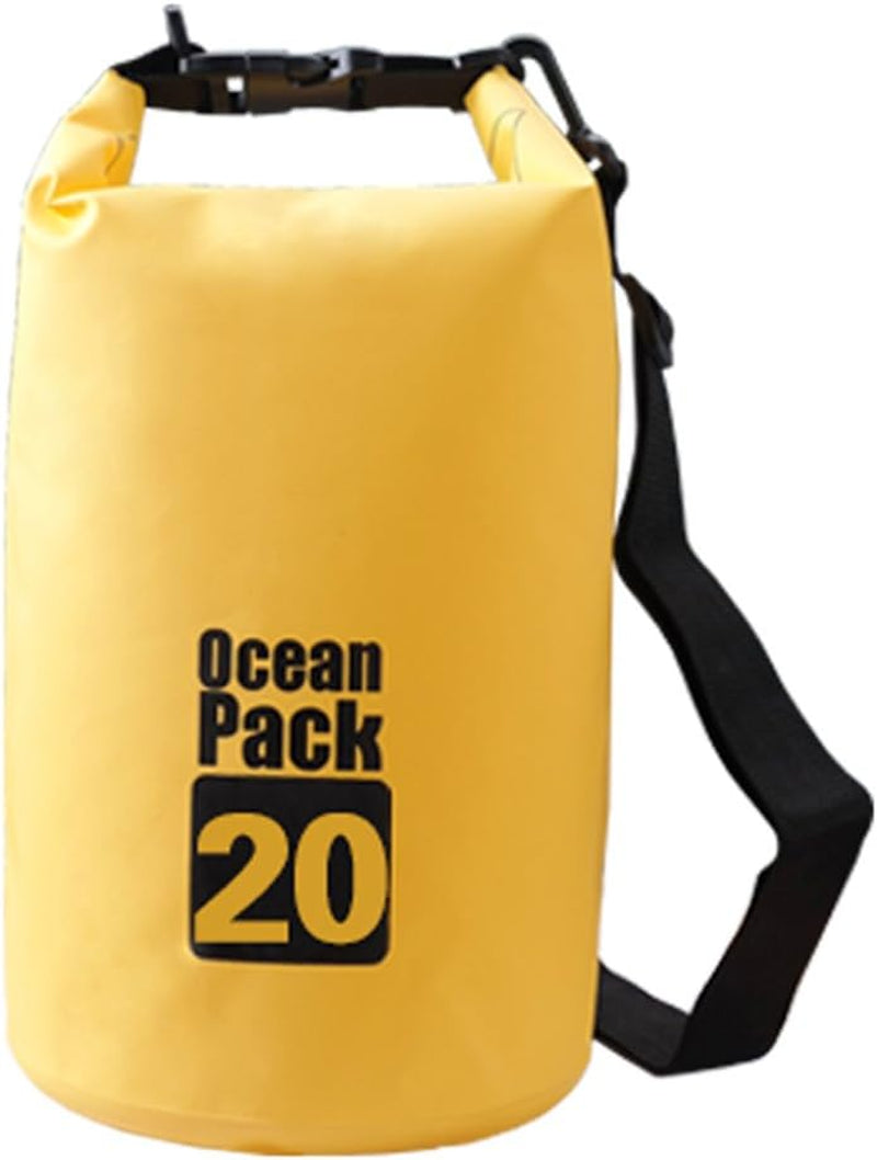 Floating Waterproof Dry Sack - Available in 2L, 5L, 10L, 20L, and 30L for Boating, Kayaking, Hiking, Snowboarding, Camping, Rafting, Fishing, and Backpacking