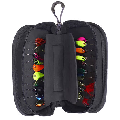Fishing Spoon Lure Set - Metal Baits for Trout and Bass Fishing, Available in 5, 16, or 20 Pieces with Storage Case