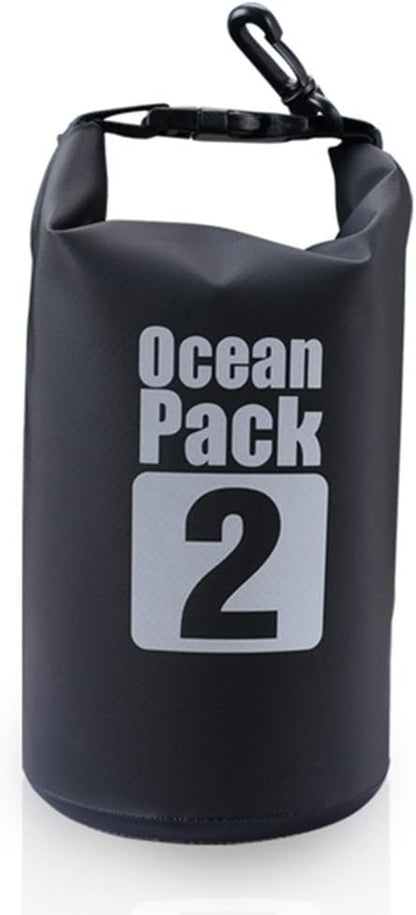 Floating Waterproof Dry Sack - Available in 2L, 5L, 10L, 20L, and 30L for Boating, Kayaking, Hiking, Snowboarding, Camping, Rafting, Fishing, and Backpacking