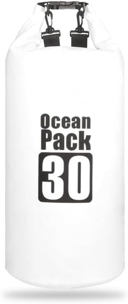 Floating Waterproof Dry Sack - Available in 2L, 5L, 10L, 20L, and 30L for Boating, Kayaking, Hiking, Snowboarding, Camping, Rafting, Fishing, and Backpacking