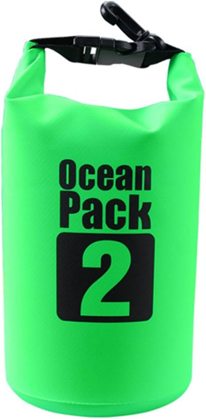 Floating Waterproof Dry Sack - Available in 2L, 5L, 10L, 20L, and 30L for Boating, Kayaking, Hiking, Snowboarding, Camping, Rafting, Fishing, and Backpacking