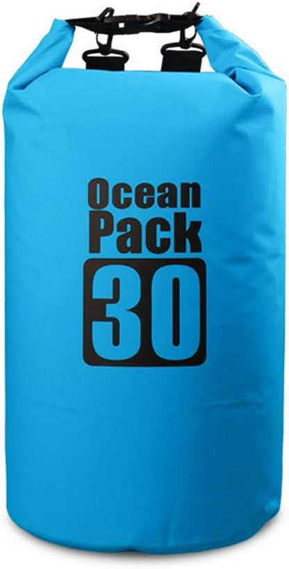 Floating Waterproof Dry Sack - Available in 2L, 5L, 10L, 20L, and 30L for Boating, Kayaking, Hiking, Snowboarding, Camping, Rafting, Fishing, and Backpacking