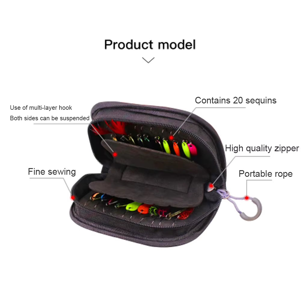 Fishing Spoon Lure Set - Metal Baits for Trout and Bass Fishing, Available in 5, 16, or 20 Pieces with Storage Case