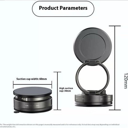 360 Rotating Magnetic Phone Mount for Vehicles and Surfaces - Compatible with iPhone and Android
