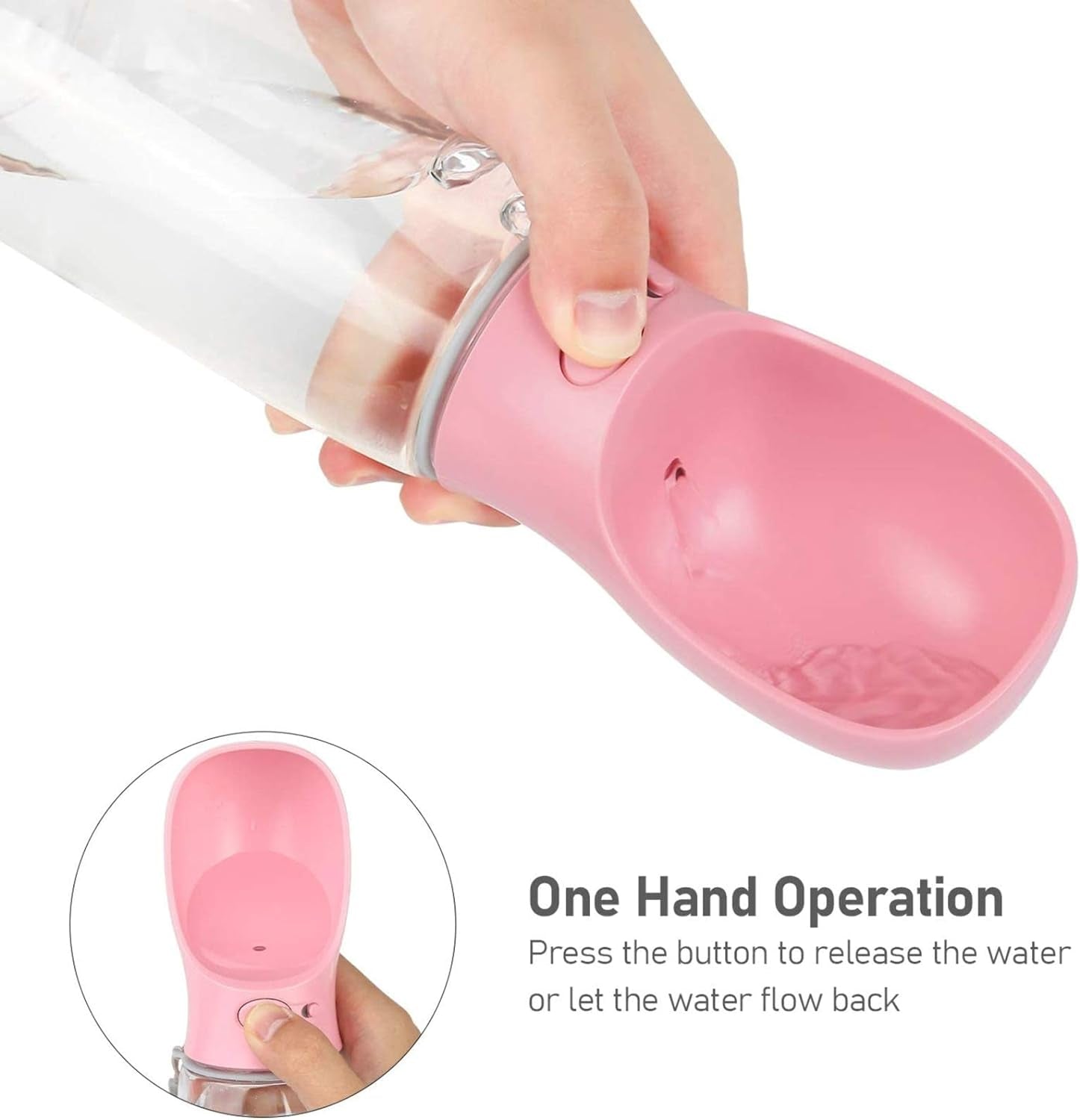 Portable Leak-Proof Dog Water Bottle - Travel-Friendly Pet Water Dispenser for Dogs and Puppies