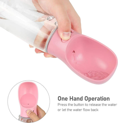 Portable Leak-Proof Dog Water Bottle - Travel-Friendly Pet Water Dispenser for Dogs and Puppies