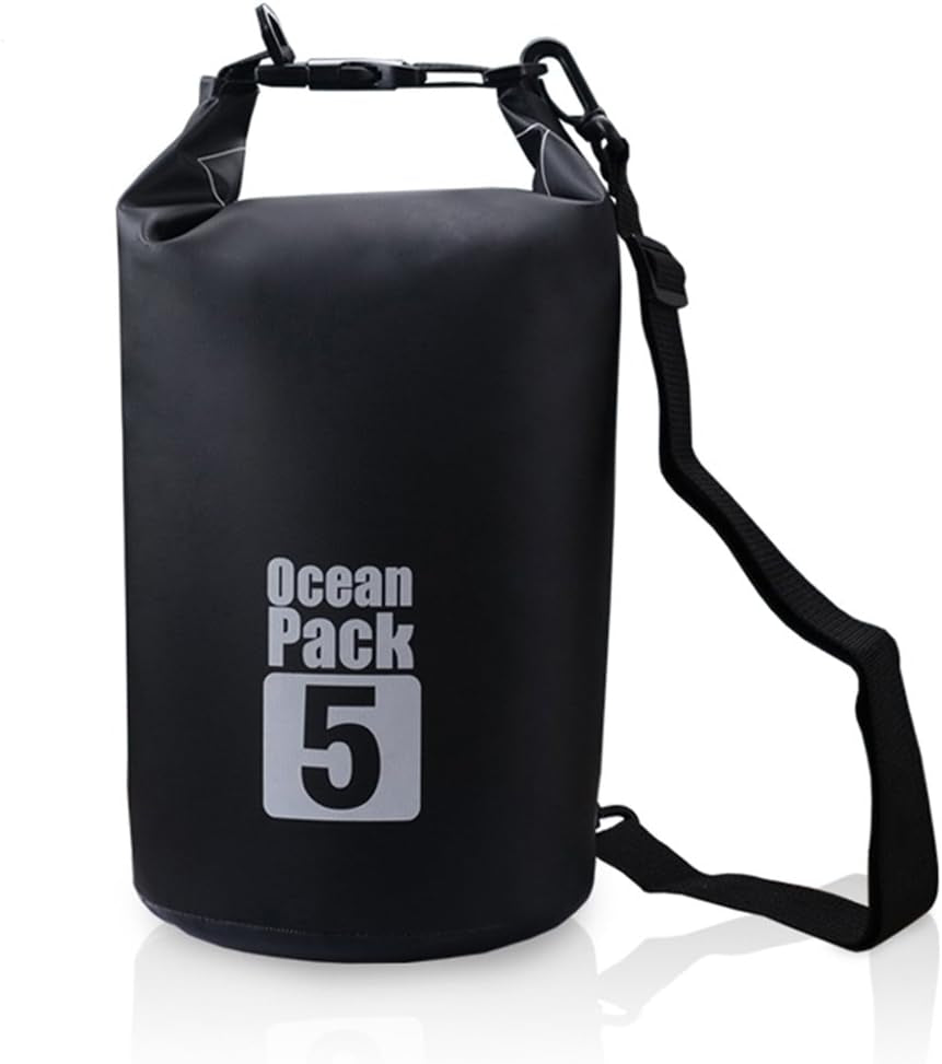Floating Waterproof Dry Sack - Available in 2L, 5L, 10L, 20L, and 30L for Boating, Kayaking, Hiking, Snowboarding, Camping, Rafting, Fishing, and Backpacking